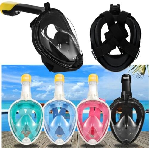 Summer Underwater Sports Diving Mask Full Face Scuba Snorkeling Anti Fog Mask Swimming Equipment S/M L/XL XS Family Activities