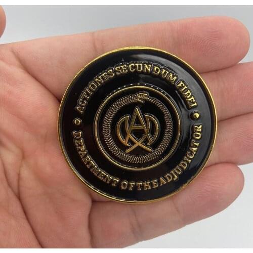 John Wick High Table Metal Referee Coin Cosplay Prop