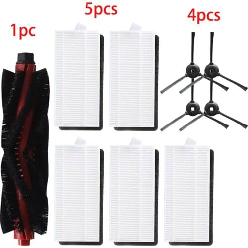 For Lefant M200/M201/ M501A/M520/M571/T700/U180 Roller Side Brush HEPA Filter Mops Robot Vacuum Accessories kit Parts002