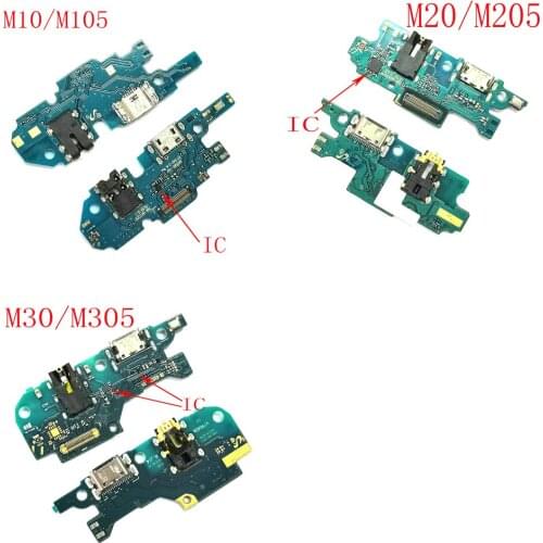 Original USB Charging Dock Port Connector Flex For Samsung Galaxy M10 M105 M20 M205 M30 M305