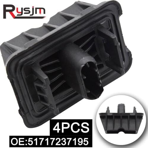 HD 4pcs 51717237195 Fit For BMW 1 3 5 6 7 series X1 E81 E82 E90 F10 F13 F01 F07 E84 Jack Pad Under Car Support Pad Lifting Car