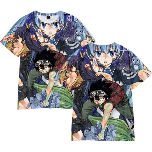 Popualr Anime EDENS ZERO 3D Tshirt Kpop Creative t shirts Hot Sale Cartoon Print Kids T-shirt Japan Kawaii Retro Boys/girls Tops