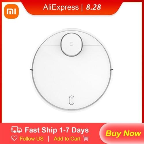 Xiaomi Mijia STYTJ02YM Robot Pro 2-in-1 Vacuum Cleaner CN Version Mi Aspirateur 2100pa Wifi Smart Planned Clean Mi Home App