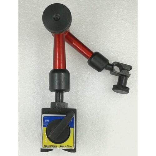 Leverage dial indicator gauge holder, micro magnetic stand 210mm Universal Dial Indicator On/Off Magnetic Base Stand Holder