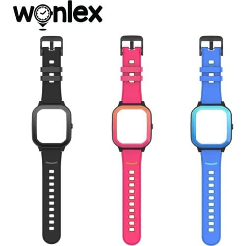 Detachable Strap Casing of Wonlex KT20 Kids GPS Smart-Watch Accessories 1/2 Sets: Watches Straps Band for Wonlex Watch