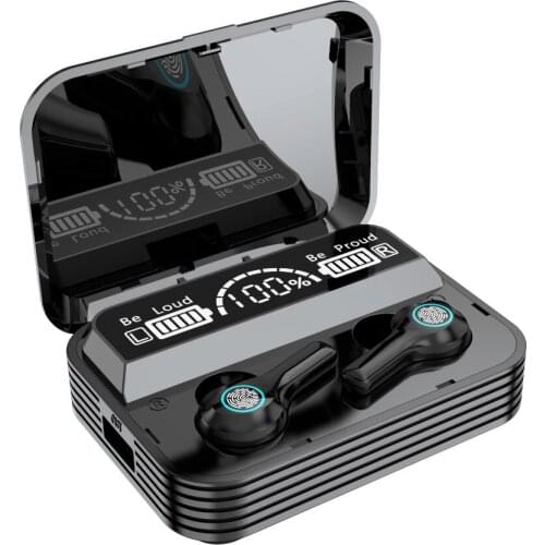 TWS Bluetooth Headset Double-eared Earbuds for Apple/Android Sound Quality High-capacity Charging Case