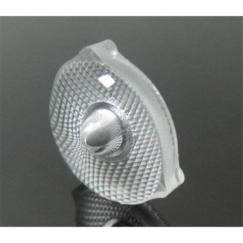 XVI-17.86 High quality TV Backlit lens , Bead surface, Size: 17.86X6.66mm, 180 degree, PMMA materials