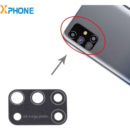 10 PCS Back Camera Lens for Samsung Galaxy M31s SM-M317 Main Rear Camera Lens for Galaxy M31s