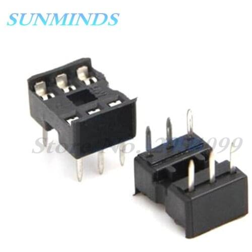1000pcs 6pin DIP IC sockets Adaptor Solder Type 6 pin DIP-6