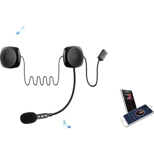 20M Motorcycle Wireless Helmet Intercom Wireless Anti-interference Helmet Headset Hands Free Headphone Waterproof