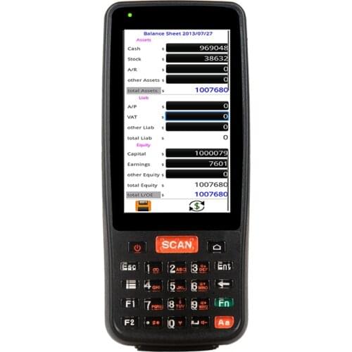 Android Handheld Mobile POS Terminal Rugged PDA Camera Scanner RFID Reader wifi 4G Bluetooth Data Collector