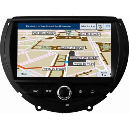 Car touch screen GPS navigation multimedia Stereo player head unit for-BMW mini since 2014+ car radio video player Tape Recorder