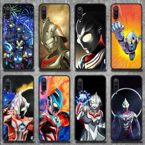 Japan cool Anime Ultraman Phone Case for Xiaomi mi 6 6plus 6X 8 9SE 10 Pro mix 2 3 2s MAX2 note 10 lite Pocophone F1