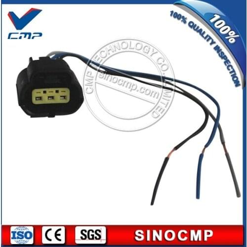 Sensor Connector Plug For Kobelco Excavator LS52S00015P1 Sensor, 3 month warranty