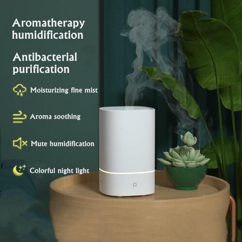 Home USB Essential Oil Diffuser Air Aromatherapy Humidifier with LED Lamp Ultrasonic Cool Mist Maker Fogger Aroma Umidificador