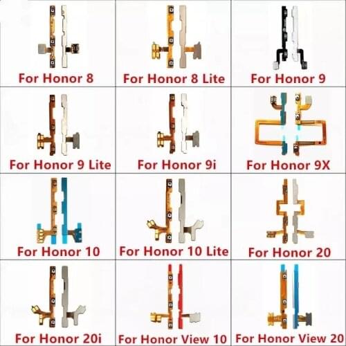 Honor 6 6P 7 7i 8 9 9i1020 Power Volume FPC FFC PCB Repair Part Youth Version Mainboard Home Button Switch Turn On-off Accessory