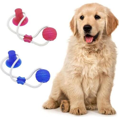 Multifunction Pet Molar Bite Toy Interactive Rubber Balls Pet Cat Puppy Elasticity Teeth Ball Dog Chew Toys Tooth Cleaning Ball