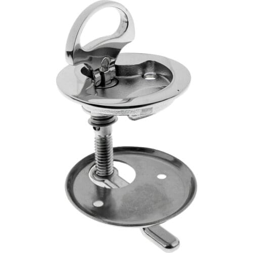 Marine Boat Hatch Latch Turning Lock Lift Handle Flush Mount 316 Stainless Steel