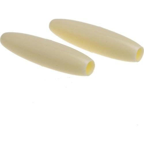 Musiclily Pro 5mm Plastic Guitar Tremolo Arm Tips for 4.8mm Diameter Strat Whammy Bar, Cream (2 Pieces)