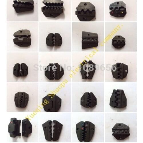 24pieces Die Sets for AM-10 EM-6B1 EM-6B2 PNEUMATIC CRIMPING TOOLS CRIMPING PILER Crimping machine accessories 24 sets