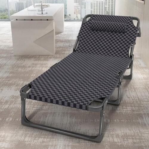 German folding bed office lunch break single siesta artifact escort bed portable camp bed simple home recliner