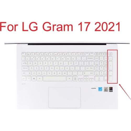 Silicone Laptop Keyboard Cover Skin Protector For LG Gram 17 Gram 15 Gram 14 GRAM 13 2021 2020 2019 17 15.6 14 13 Inch