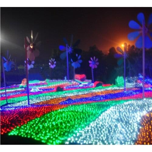 6Mx4M 672 LED Outdoor Net Lights Christmas Xmas Fairy String Holiday Wedding Party Decoration AC 110V/220V US/EU/UK/AU Plug