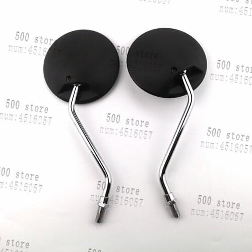 Universal 10mm 8mm Motorcycle Rearview Mirrors Motorbike Scooter Replacement Parts Back Side Mirror 2 Pcs/Lot
