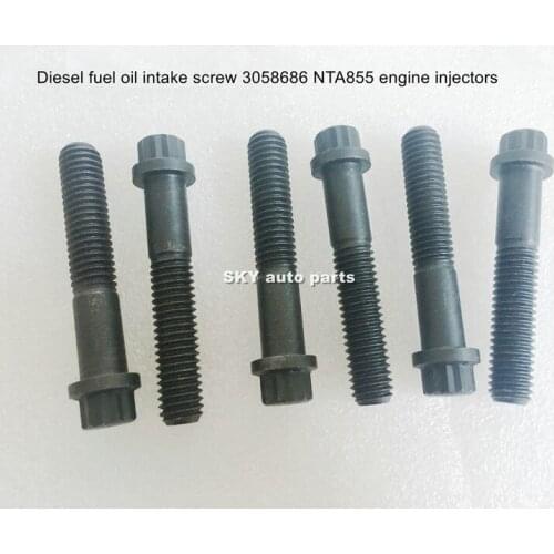 Diesel fuel oil intake screw 3058686 for NTA855 engine injectors