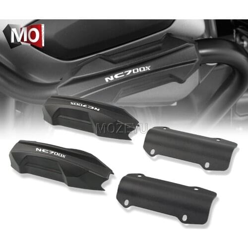 Motorcycle Crash Bar Bumper Engine Guard Protector Decorative Block 25mm For HONDA NC700X NC 700X NC700 700 X Crash Bar Bumper