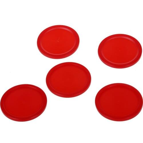 5Pcs 2 inch Mini Air Hockey Table Pucks 50mm Puck Children Table New