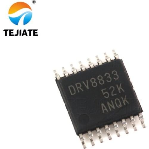 5PCS DRV8833PWPR DRV8833 Chip TSSOP16 2A Stepping Motor Driver Chip