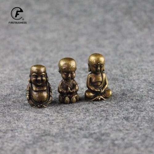 Antique Bronze Hollow Prince Buddha Statue Boddhisattva Maitreya Sakyamuni Ornaments Copper Figurines Desk Decorations