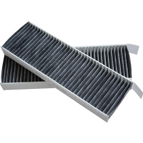 2Pcs Car Cabin Filters for 2012 Peugeot 3008 1.6L Citroen C4 Picasso / DS5 2.0L BERLINGO FOR PEUGEOT 5008 PARTNER Tepee