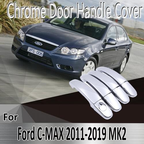 For Ford Falcon FG FGX G6E XR6 XR8 XT 2009~2016 Styling Stickers Decoration Chrome Door Handle Cover paint Refit Car Accessories