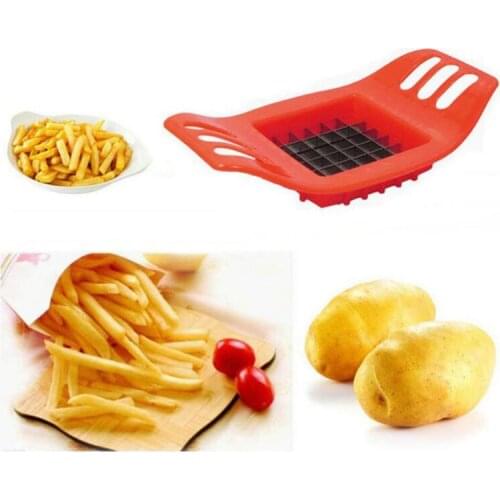 Potato Cutter Vegetable Slicer Chopper Chips Device French Fries Cutters Potato Vegetable Slicer LX8181