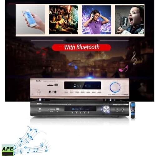 KYYSLB 220V 450W/600W 40F/50F 5.1 Home Theater Bluetooth Amplifier Professional Digital HIFI High Power Fiber Coaxial Amplifier