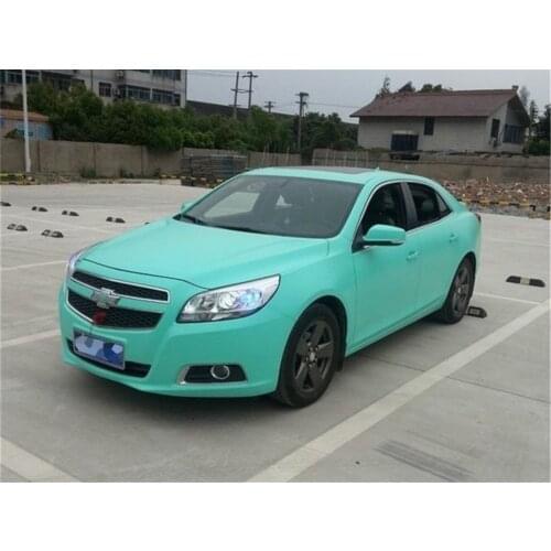 Matte Robin Egg Blue Car Vinyl Film Wrapping Foil Sticker Bubble Free Vehicle Wraps Console Computer Cover Skin