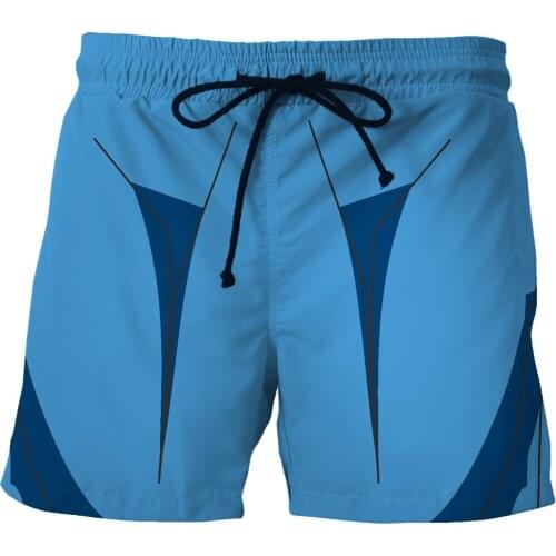 LOVE SPARK Big Size Blue Grey Geometric Print 2017 Mens Shorts For Jogging Walking Running Gym Bodybuilding Trousers