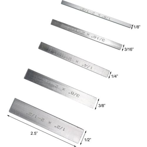 Gauge Block Set Setup Bars Woodworking Accessories For Woodworkers Bars Laser Engraved Size Markings