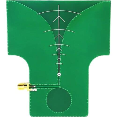 CPDD NEW 1PCS 2.4-10.5GHz UWB directional high gain wideband TEM antenna