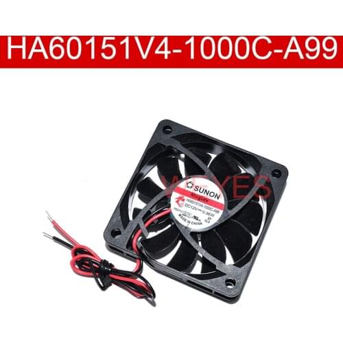 Original HA60151V4-1000C-A99 6015 6cm 60mm DC 12V 0.36W Computer Power Supply Ultra-quiet Cooling Fan