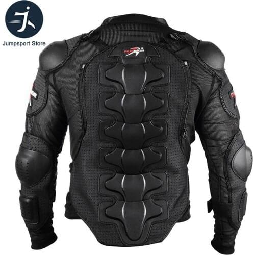 Cycling Motorcycle Full Jacket Men Motocross Racing off-road Body Armor Jacket Kids Chest Protective Gear Back Spine Support