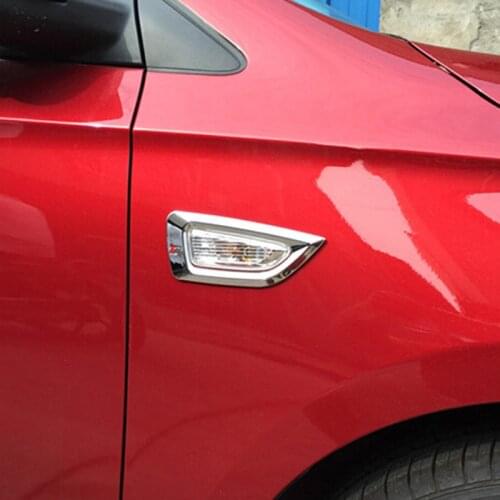 High Quality Chrome Side Turn Signal Light/Lamp Cover Trim Car Covers For Opel ASTRA J For Buick Excelle XT/GT 2012-2014