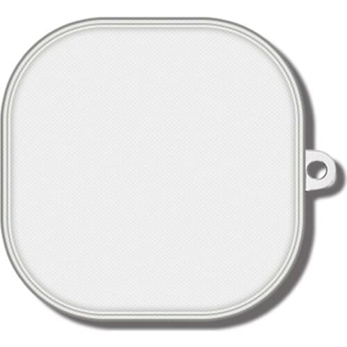 Protective Housings Case with Keychain, Transparent TPU Case Skin Cover for-SoundPEATS Trueair2 + Earphone Case