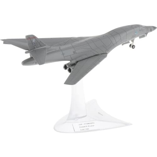 1:200th Scale B-1B 3D Fighter Airplane Airplane Alloy Model with Plastic Base
