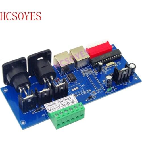 1 pcs DC5-24V 3CH DMX512 led decoder