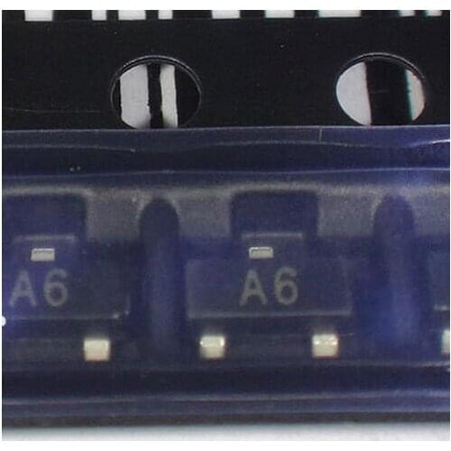 100pcs/lot BAS16 SMD Transistor A6 SOT-23