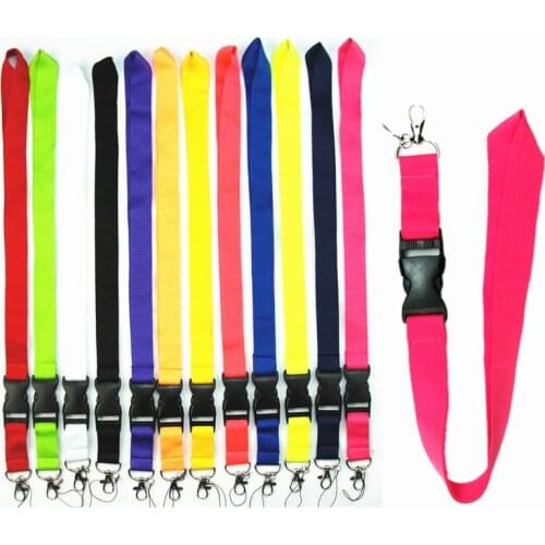 1000PCS Car Auto Motorcycle Sport Brand Logo Key Lanyard ID Badge Holders Mobile Neck Strap Keychains Wholesale