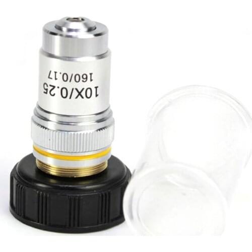 10X DIN45 195 Biological Microscope Achromatic Objective Lense